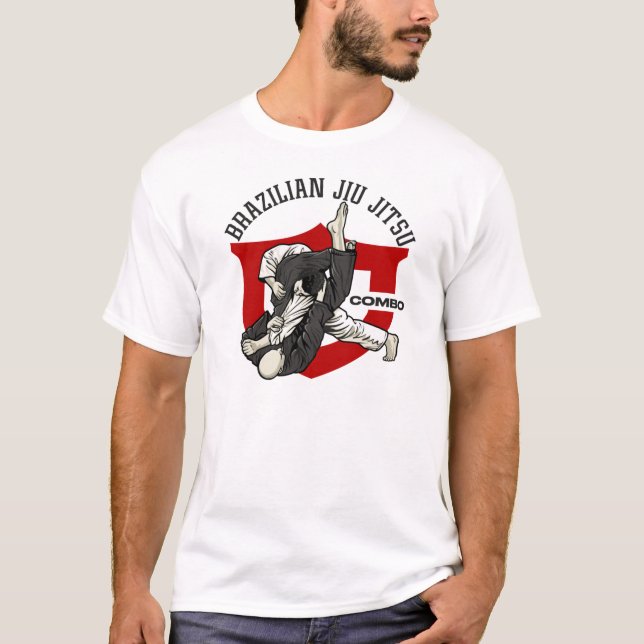 Camiseta T-Shirt Triangle BRAZILIAN JIU JITSU (Frente)