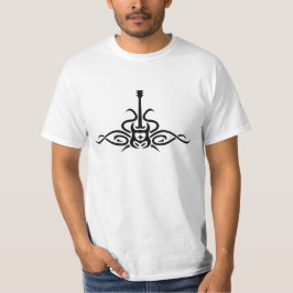 Camiseta T-shirt tribal da guitarra
