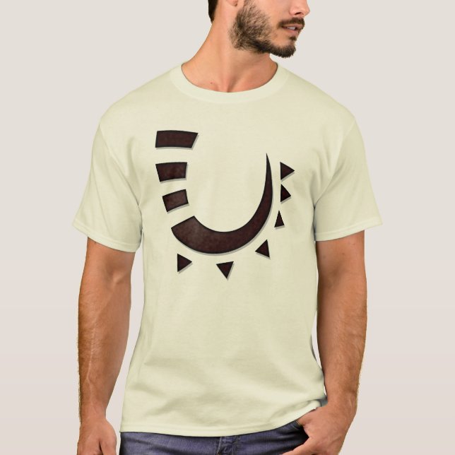 Camiseta T-shirt tribal do gancho (Frente)