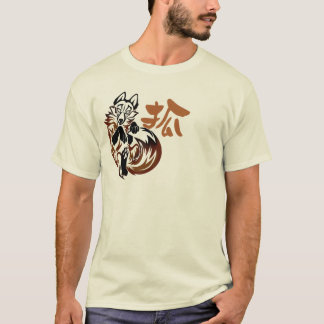 Camiseta T-shirt tribal do tatuagem do Fox