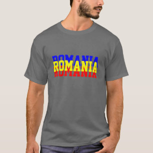 Camiseta T-shirt Tricolor de Romania