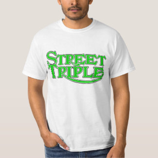 Camiseta T-shirt triplicar-se da rua do valor