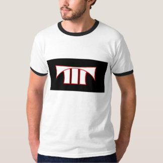 Camiseta T-shirt triplo da campainha da ameaça da equipe