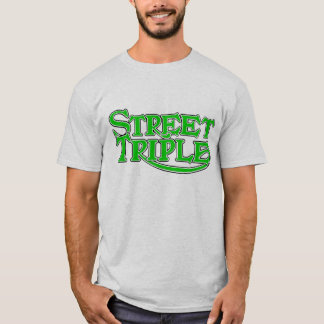 Camiseta T-shirt triplo da rua