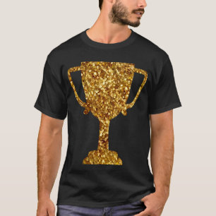 Camiseta T-Shirt Troféu de Sequências Douradas