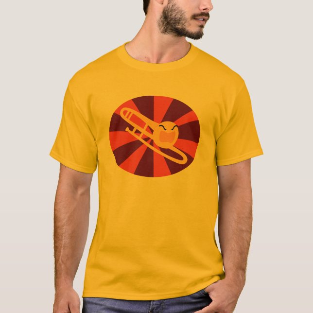 Camiseta T-Shirt Trombone em Fúria (Frente)