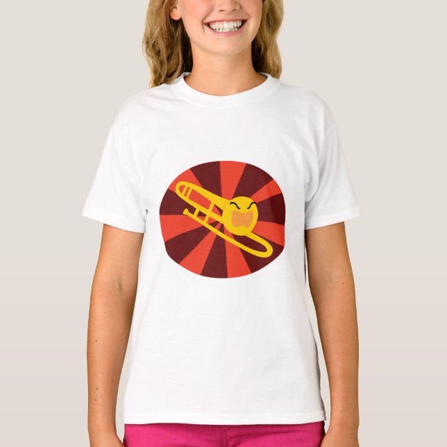 Camiseta T-Shirt Trombone em Fúria (Frente)