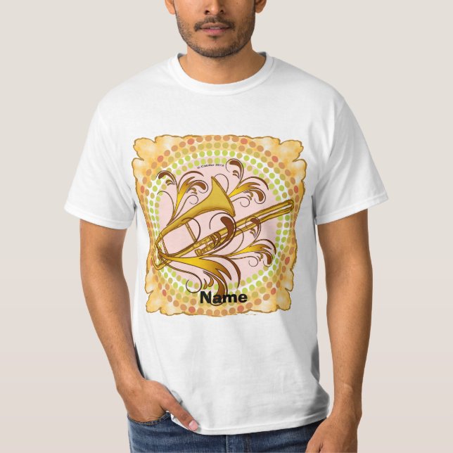 Camiseta t-shirt Trombone Rhythm (Frente)