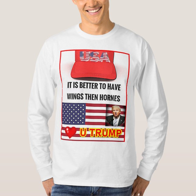 Camiseta T-Shirt Tromp Lover de Capa Longa Básica (Frente)