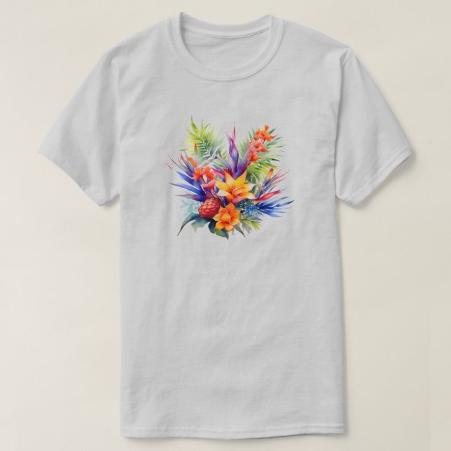 Camiseta T-Shirt Tropical (Frente do Design)
