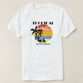 Camiseta T-Shirt tropical