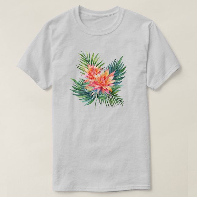 Camiseta T-Shirt Tropical (Frente do Design)