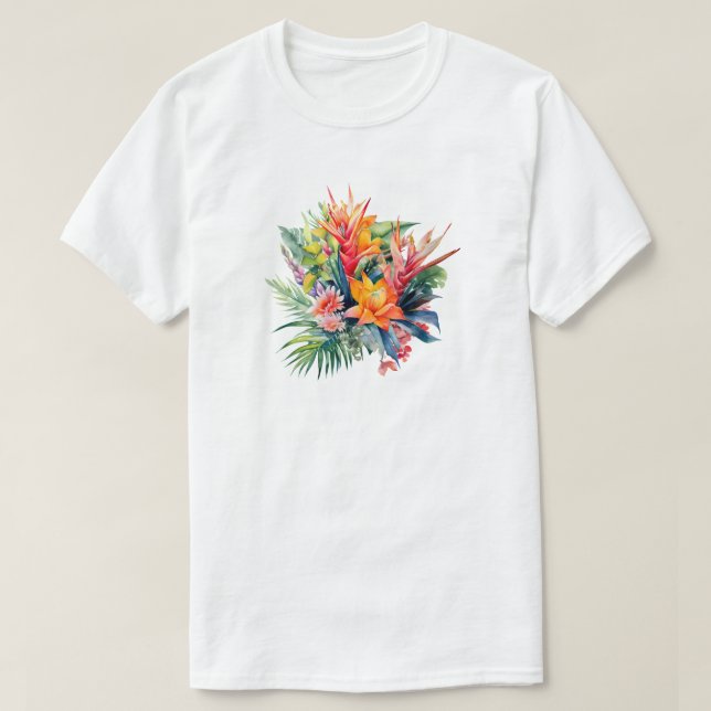 Camiseta T-Shirt Tropical (Frente do Design)