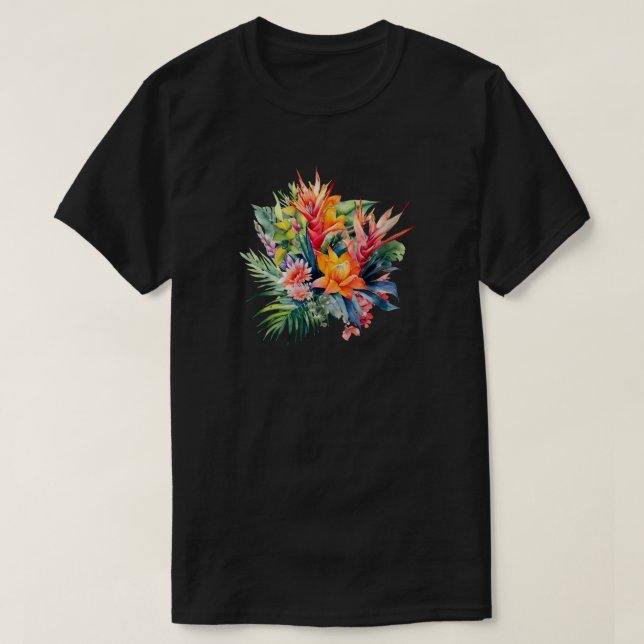 Camiseta T-Shirt Tropical (Frente do Design)