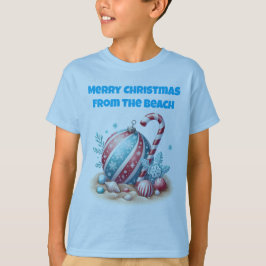 Camiseta T-Shirt-Tropical Christmas Family T Shirts