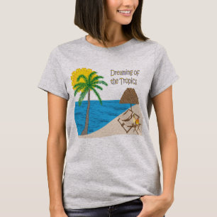Camiseta T-shirt tropical, Sonho dos Trópicos