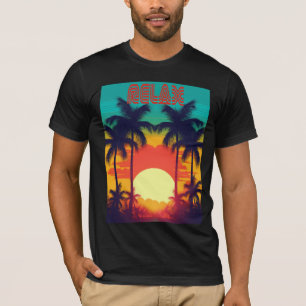 Camiseta T-Shirt Tropical Tropical na moda RELAX
