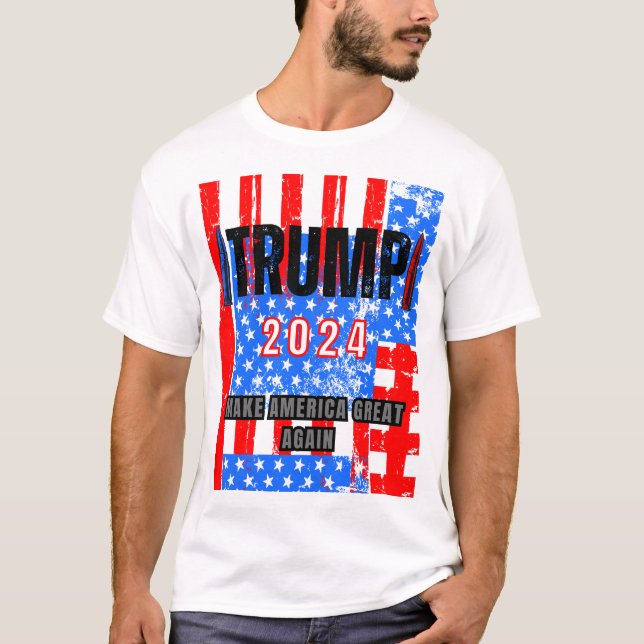 Camiseta T-shirt Trump 2024 (Frente)