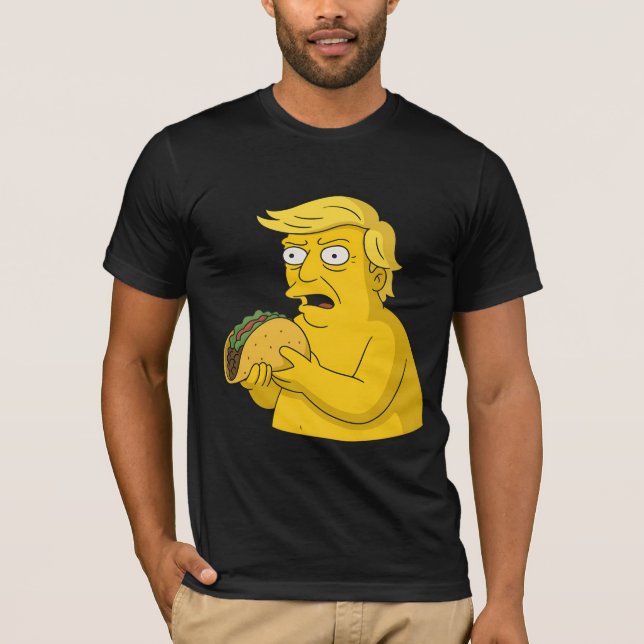 Camiseta T-Shirt TRUMPY Taco KING (Frente)