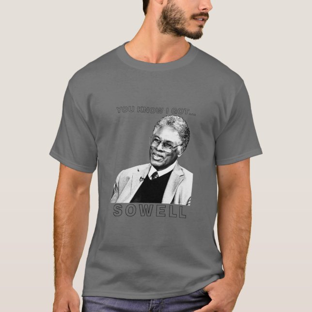 Camiseta T-Shirt     Tthomas sowell (Frente)