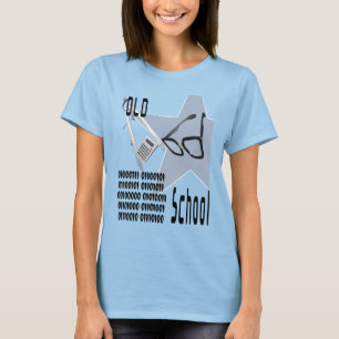 Camiseta T-shirt Túnica do Geek de Computador da Escola Ant