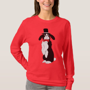 Camiseta T-Shirt Tuxedo Bunny Real