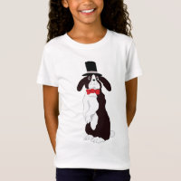 T-Shirt Tuxedo Bunny Real