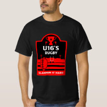 T-Shirt U16 Júnior Jogadores de Rugby