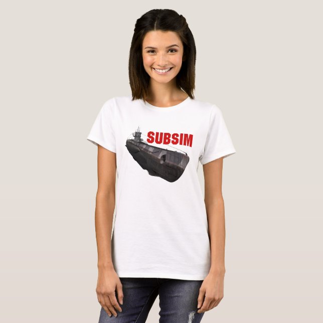 Camiseta T-shirt U-Boat SUBSIM (Frente Completa)