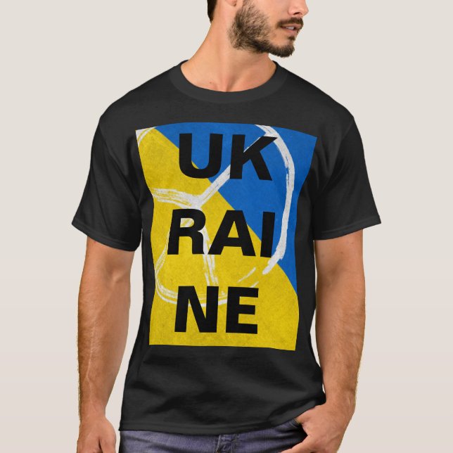 Camiseta T-Shirt UCRÂNIA (Frente)