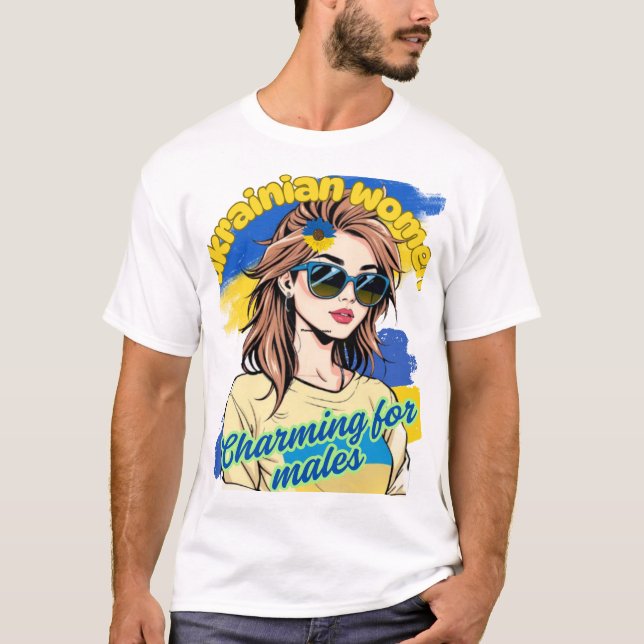 Camiseta T-Shirt Ucraniana (Frente)