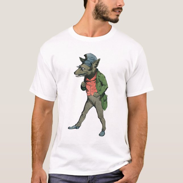 Camiseta T-shirt um lobo (Frente)