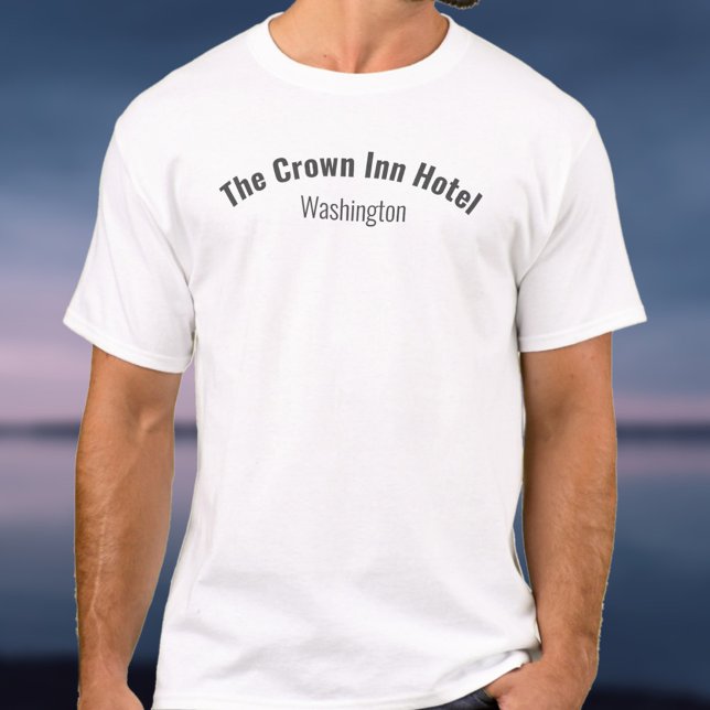 Camiseta T-Shirt Uniforme de Funcionarios Hotel (Criador carregado)