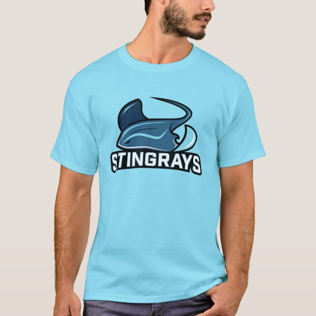 Camiseta T-Shirt Unísex Básico (Stingrays) (Frente)
