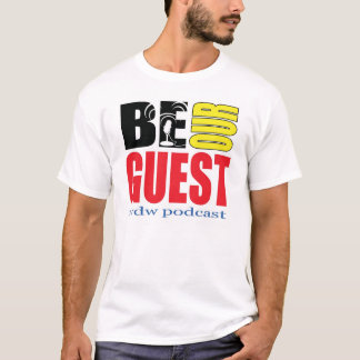 Camiseta T-shirt unisex branco do Cor-Logotipo de BOGP
