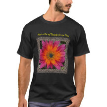 T-shirt unisex com a Magenta Gazania