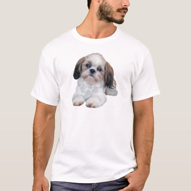 Camiseta T-shirt unisex de Shih Tzu (Frente)