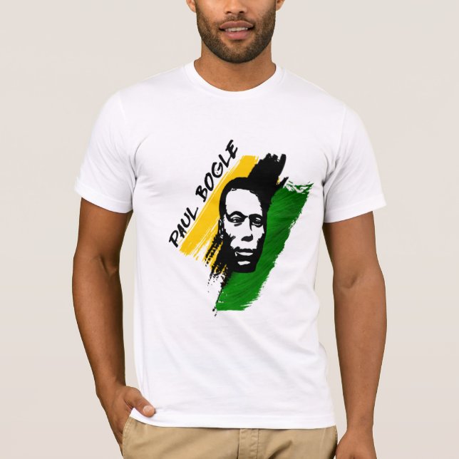 Camiseta T-shirt unisex do Bogle de Paul (Frente)