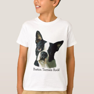 Camiseta T-shirt unisex dos miúdos de Boston Terrier