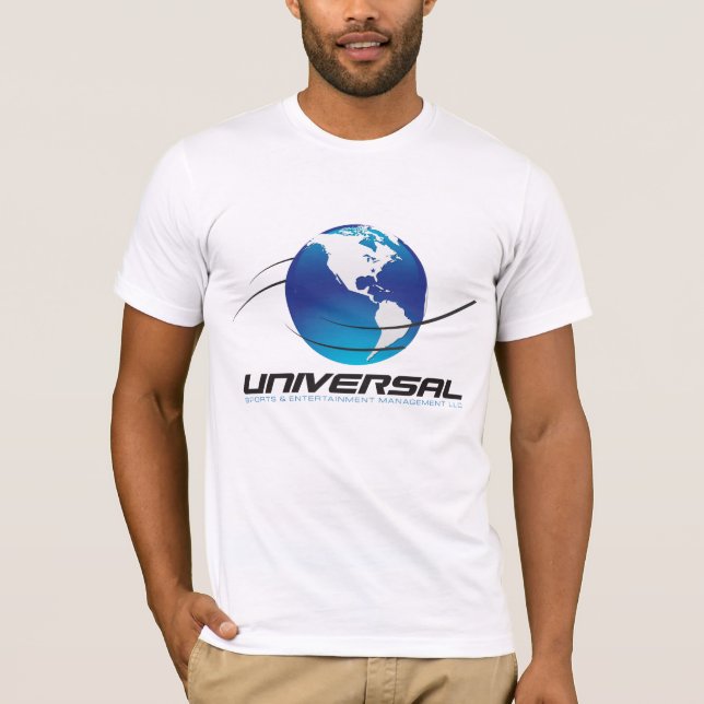 Camiseta T-shirt universal do logotipo - branco (Frente)