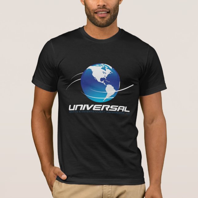 Camiseta T-shirt universal do logotipo - preto (Frente)