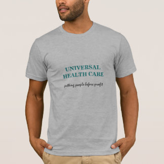 Camiseta T-shirt universal dos cuidados médicos