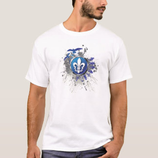 Camiseta T-shirt urbano do design de Quebeque