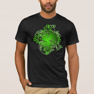 Camiseta T-shirt urbano dos homens do Grunge do grifo do