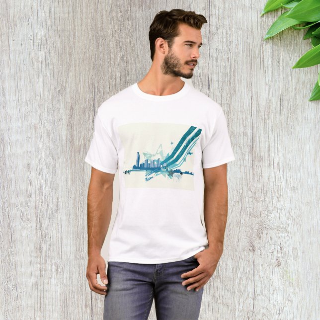 Camiseta T-Shirt Urbano Mens (Criador carregado)