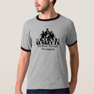 Camiseta T-shirt usual da campainha de homens de banda dos