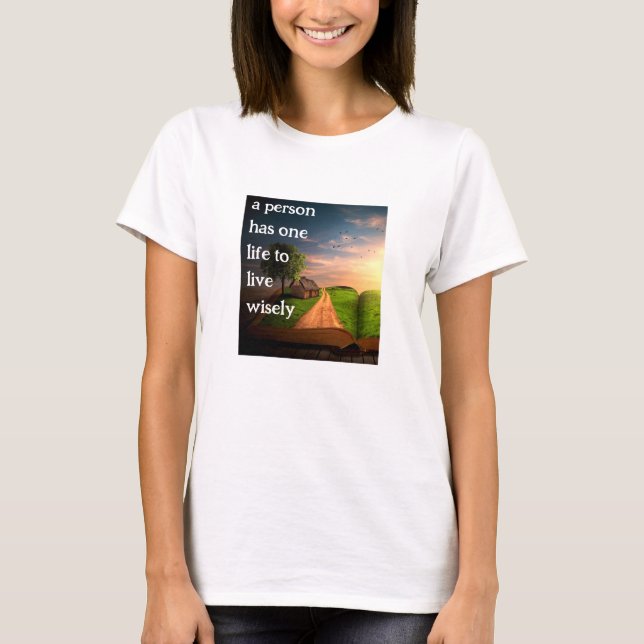 Camiseta T-Shirt (v3 light) ao Vivo (Frente)