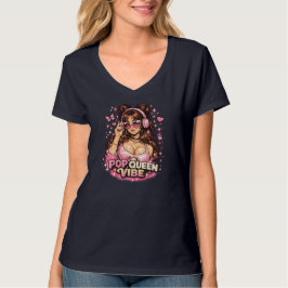 Camiseta T-Shirt V-Neck