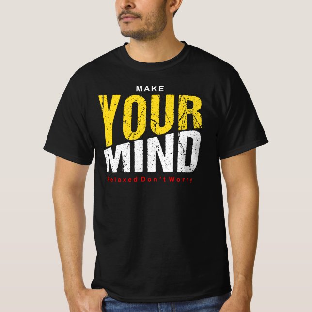 Camiseta T-Shirt Valor masculino (Frente)