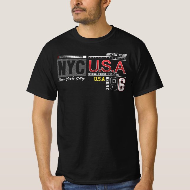 Camiseta T-Shirt Valor masculino (Frente)
